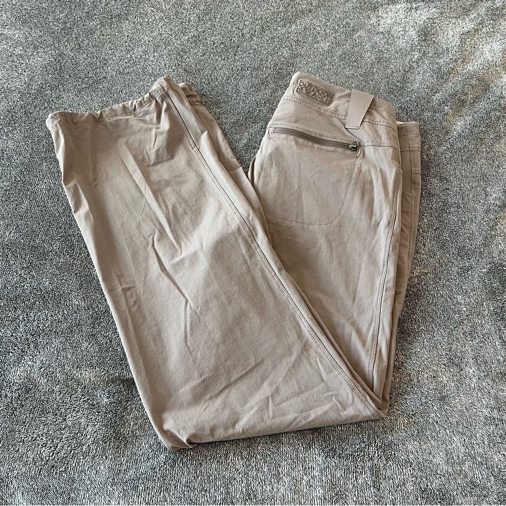 Outdoor Research Gray Hiking Straight-Leg Pants Women’s Size 4 - Picture 5 of 10